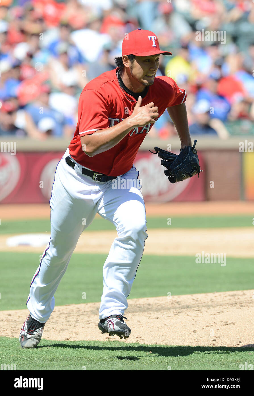Yu Darvish (Rangers), JUNE 30, 2013 - MLB : Pitcher Yu Darvish of the ...