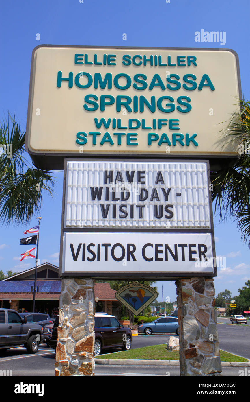 Florida Homosassa Springs,Ellie Schiller Homosassa Springs Wildlife State Park,Visitor Center,centre,visitors travel traveling tour tourist tourism la Stock Photo