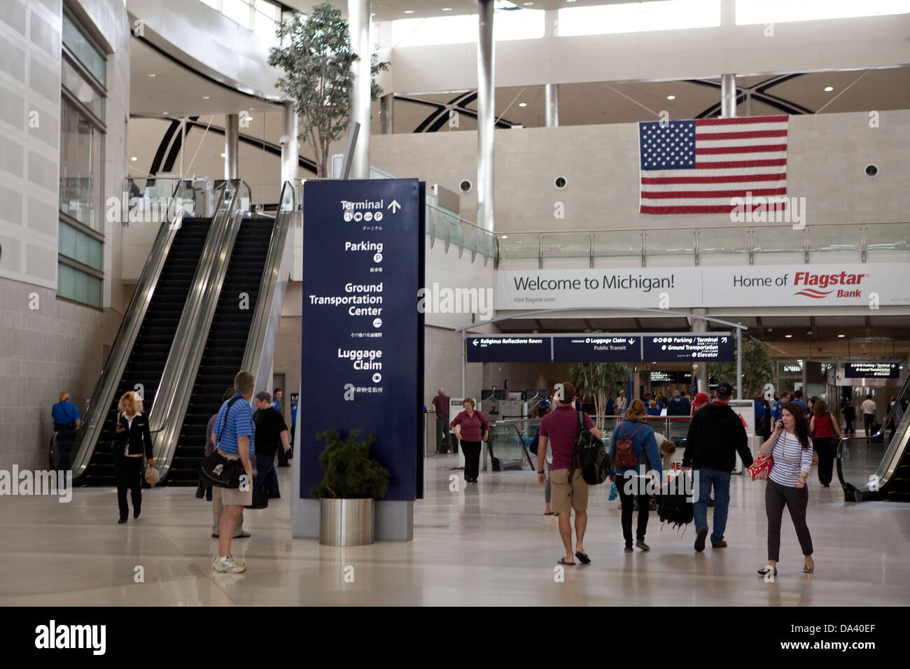MacNamara Terminal of the Detroit Metropolitan Wayne County Airport