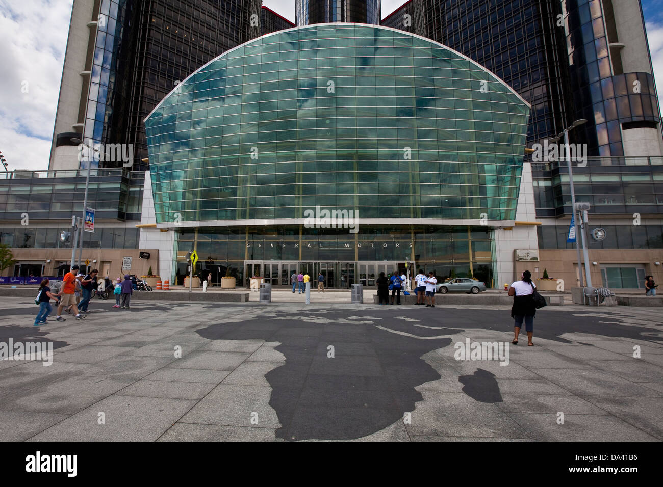 General Motors corporate headquarters is seen in Detroit Renaissance Center Stock Photo Alamy
