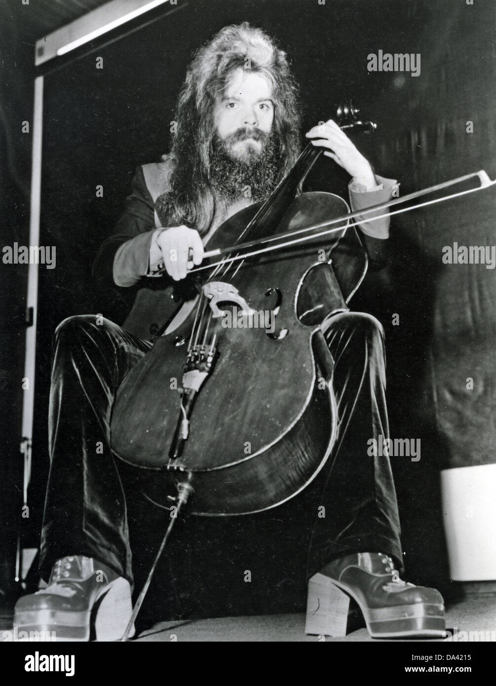 Roy Wood Uk Rock Musician About 1974 Stock Photo Alamy