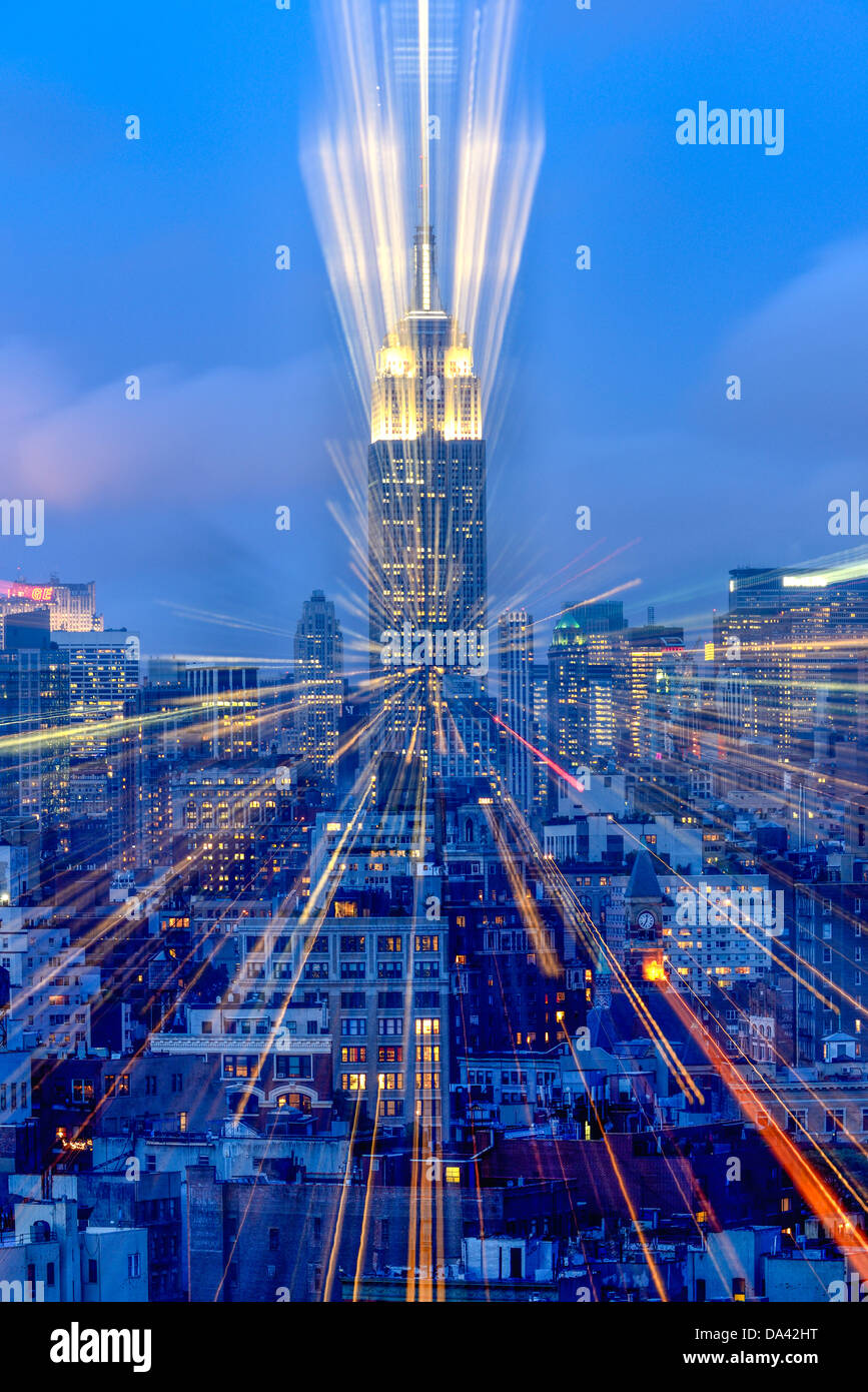 New York City Time Travel Stock Photo - Alamy