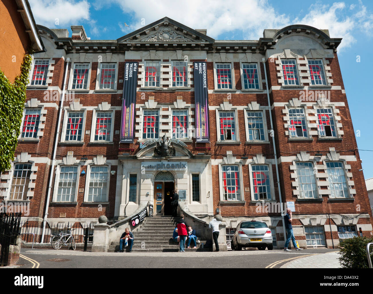 Exeter Phoenix art venue in Britain Stock Photo Alamy