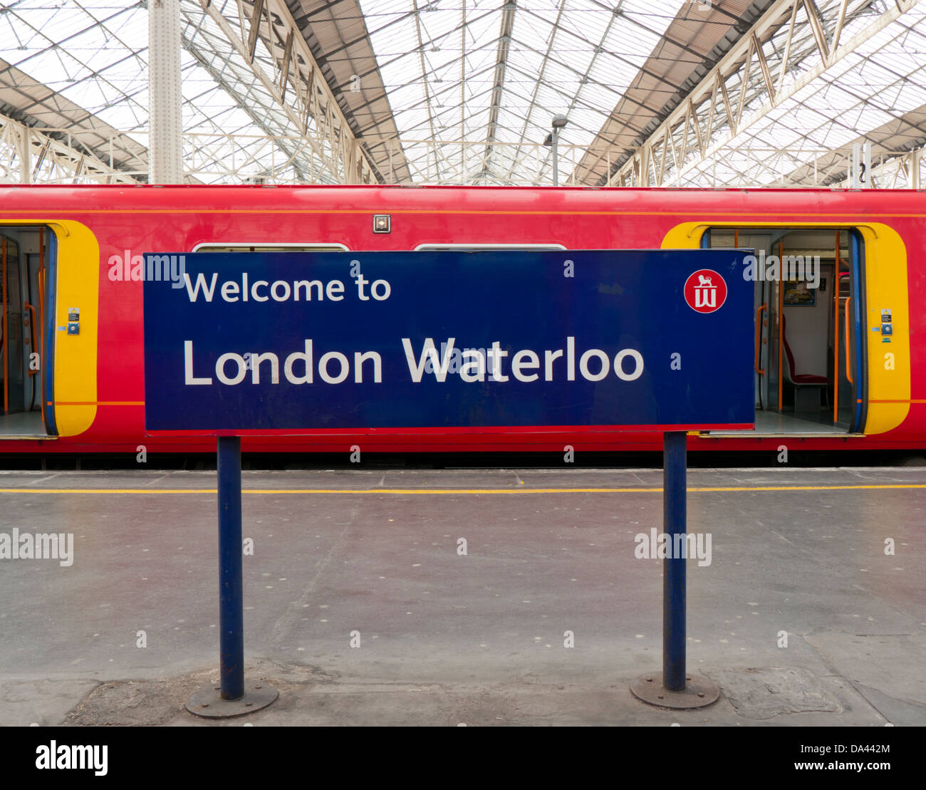 London Waterloo Stock Photo