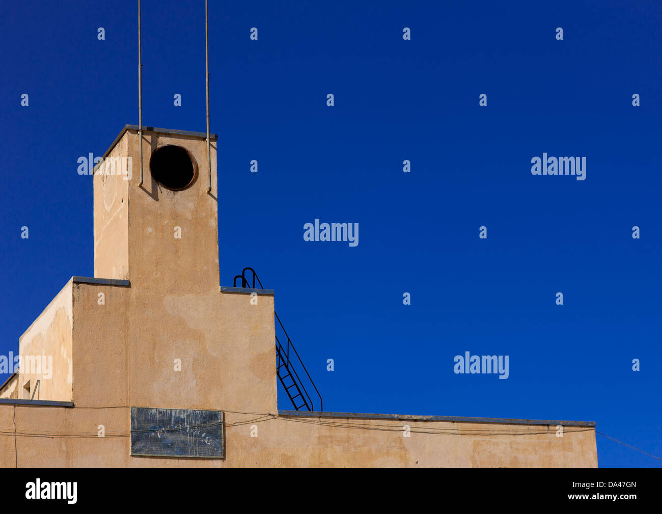 Old Colonial Italian Factory, Dekemhare, Eritrea Stock Photo - Alamy