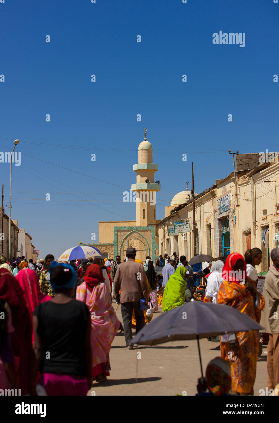 Mosque Minaret Adi Keyh Eritrea  Stock Photo 57872997 