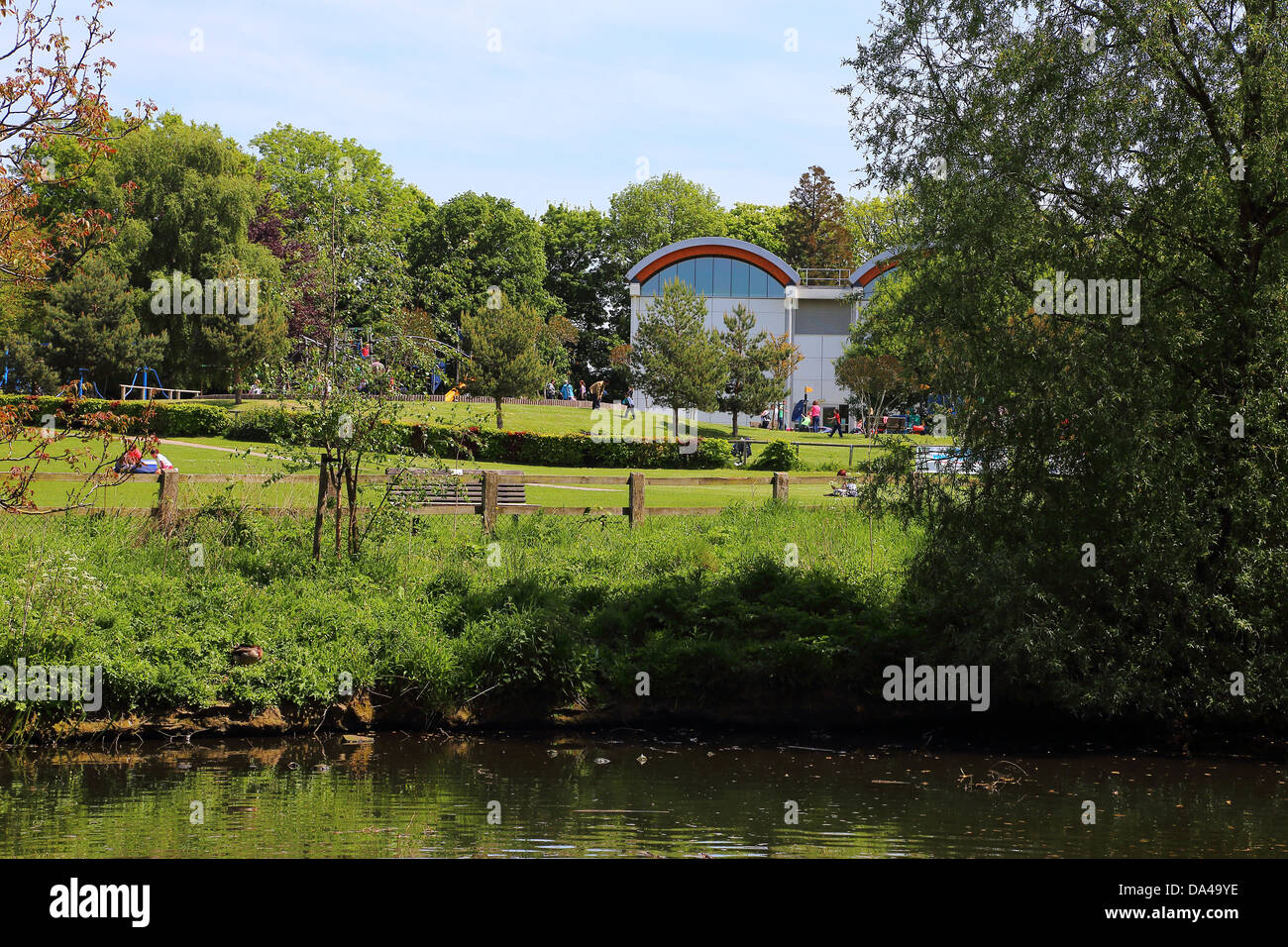 Horsham Park Surrey England Stock Photo Alamy