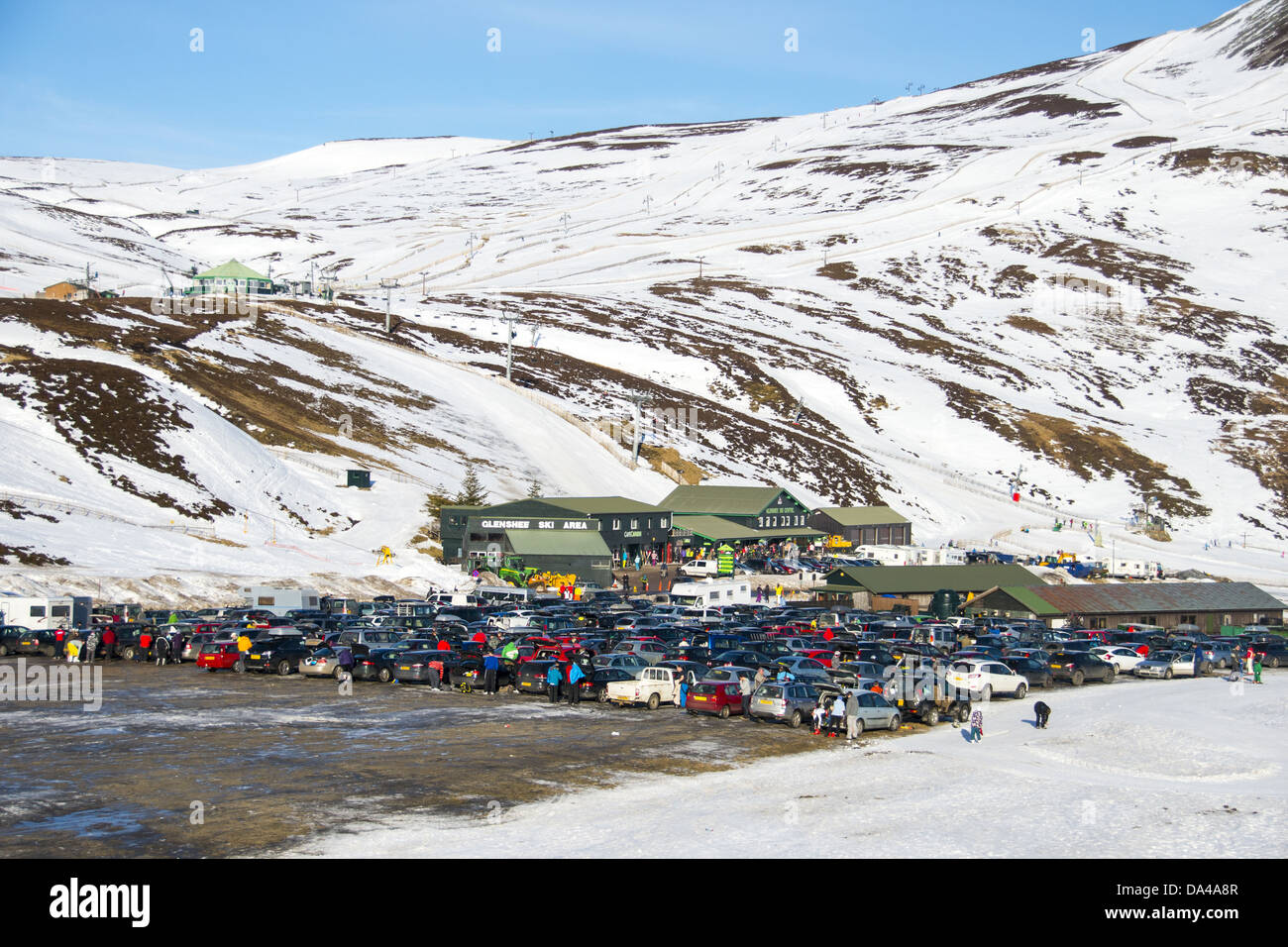 Glenshee mountain ski resort hires stock photography and images Alamy