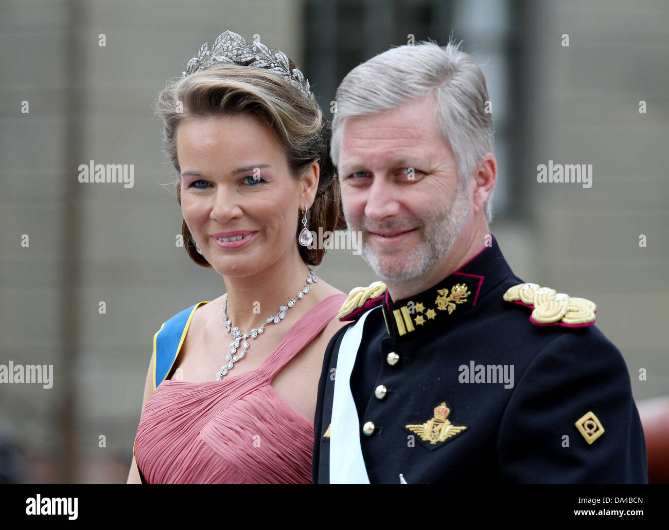 Crown Prince Philippe of Belgium and Princess Mathilde of Belgium