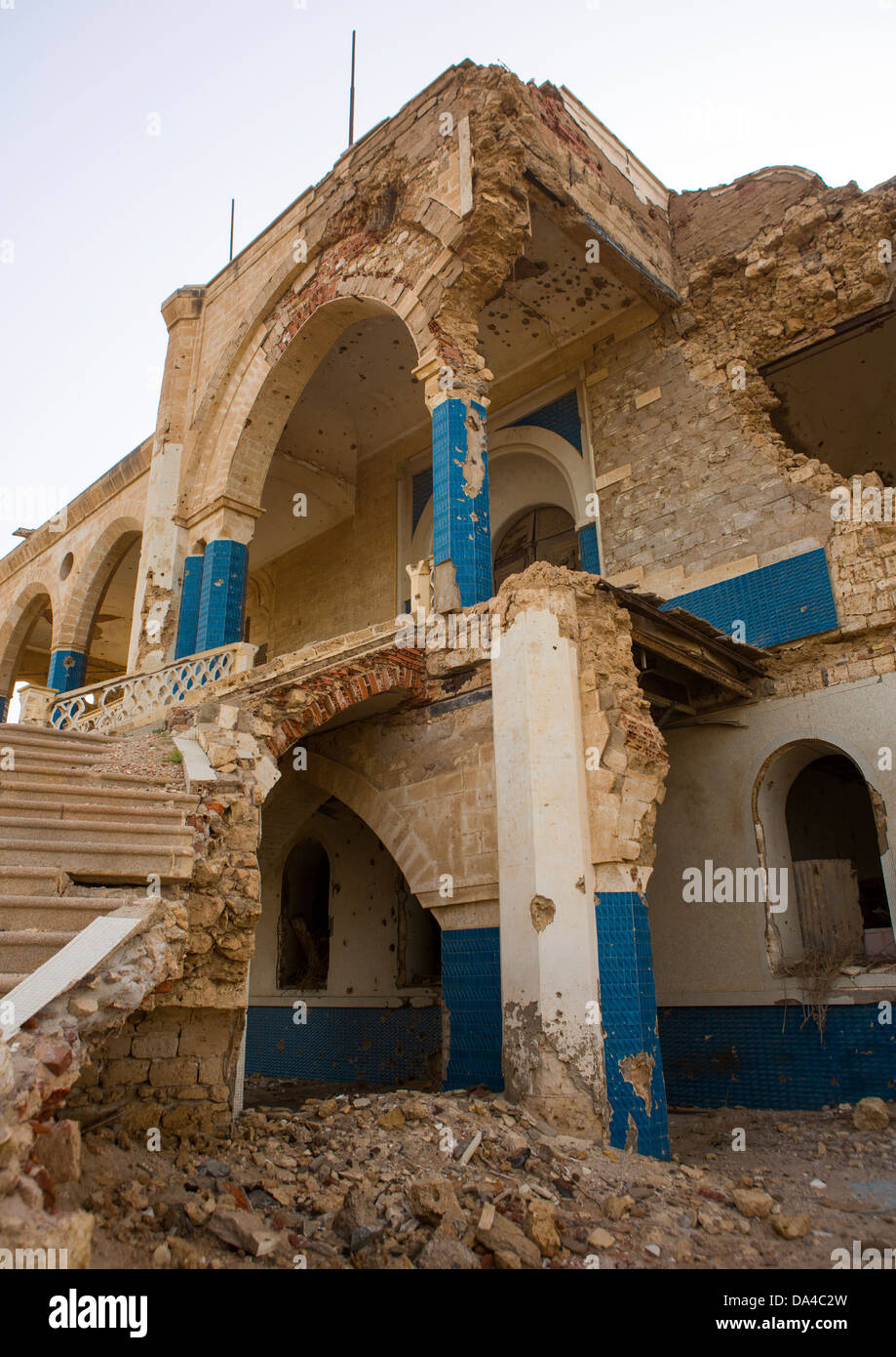 The Old Palace Of Haile Selassie, Massawa, Eritrea Stock Photo