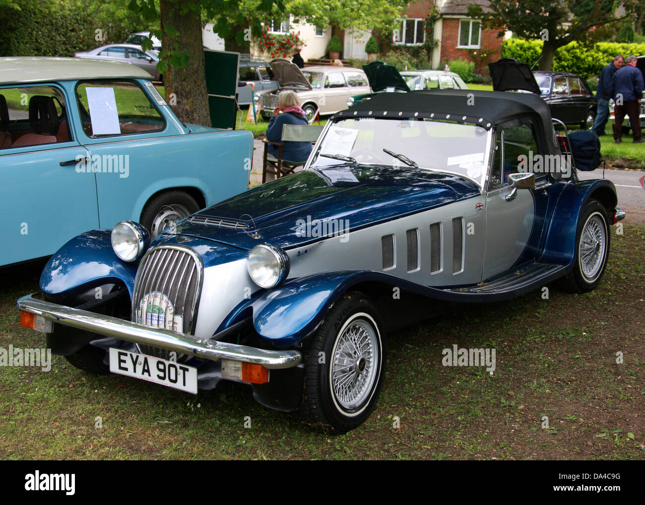 Panther Lima Vintage Car, North Herts Rally 2013, Cottered Village
