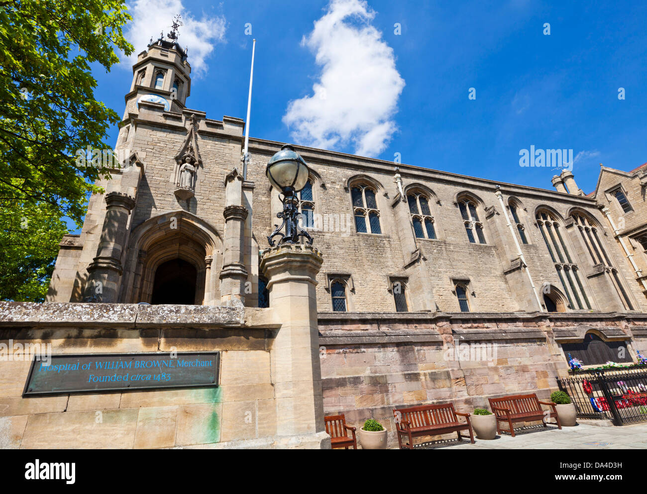 Brownes hospital almshouse Stamford Lincolnshire England UK GB EU Europe Stock Photo