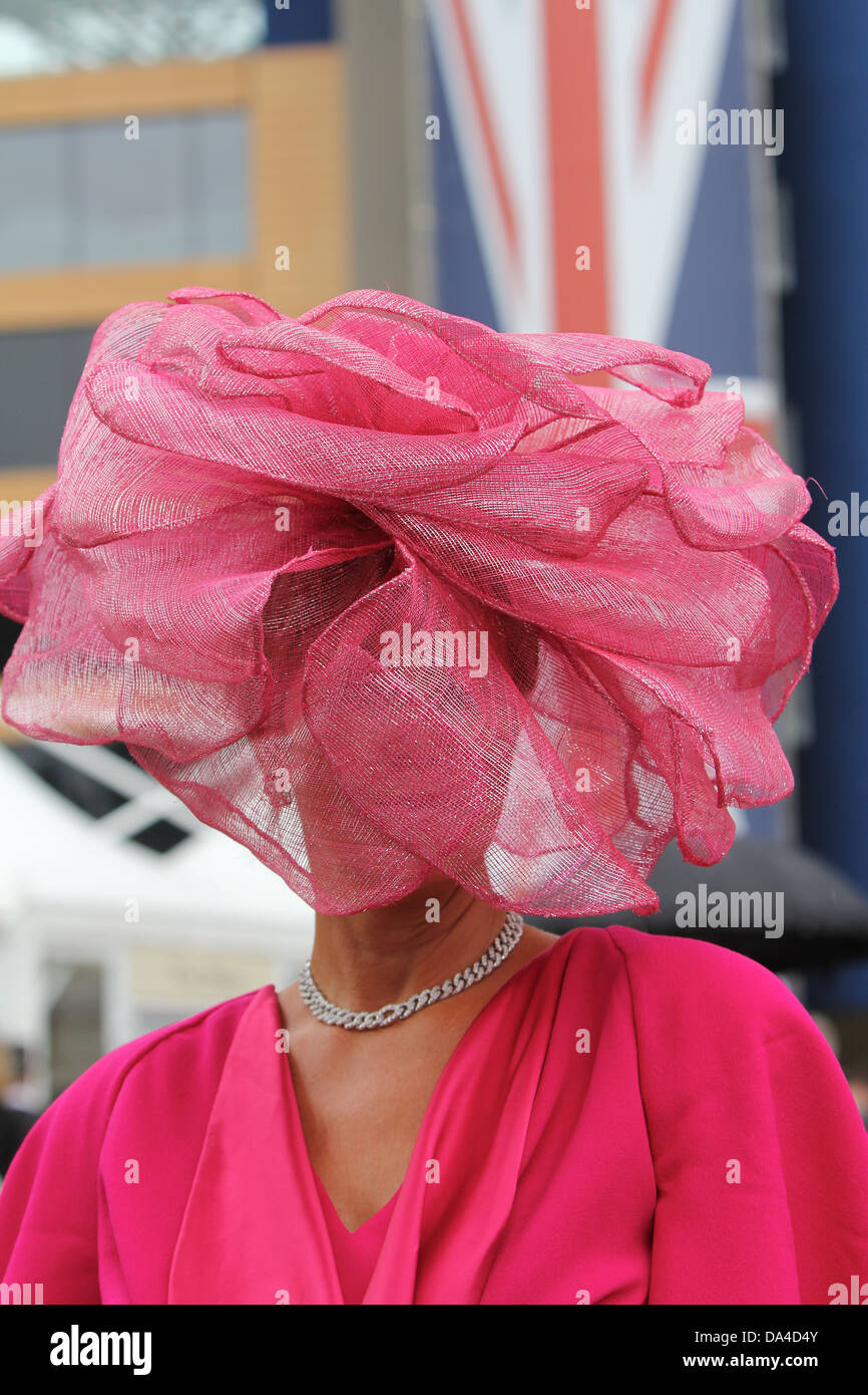 Ladies day , royal ascot Stock Photo