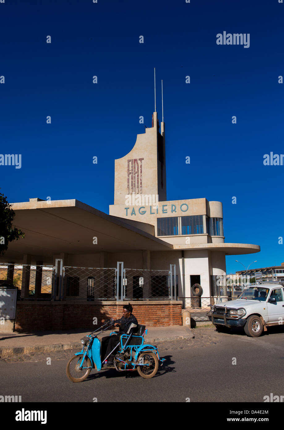 Fiat Tagliero Garage And Service Station Asmara Eritrea Fiat Tagliero Garage And Service Station Asmara Eritrea