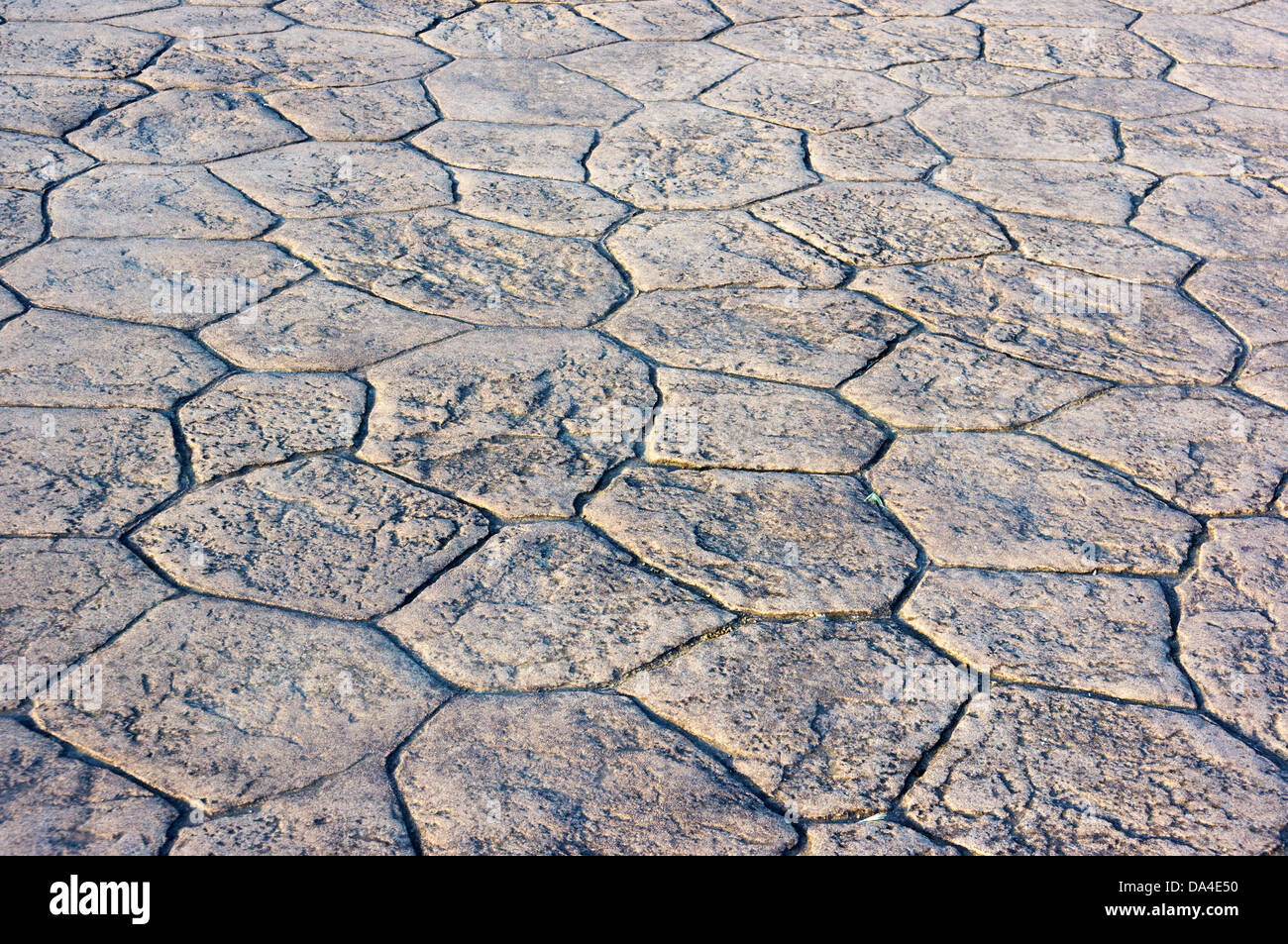 background of floor with paving stones Stock Photo