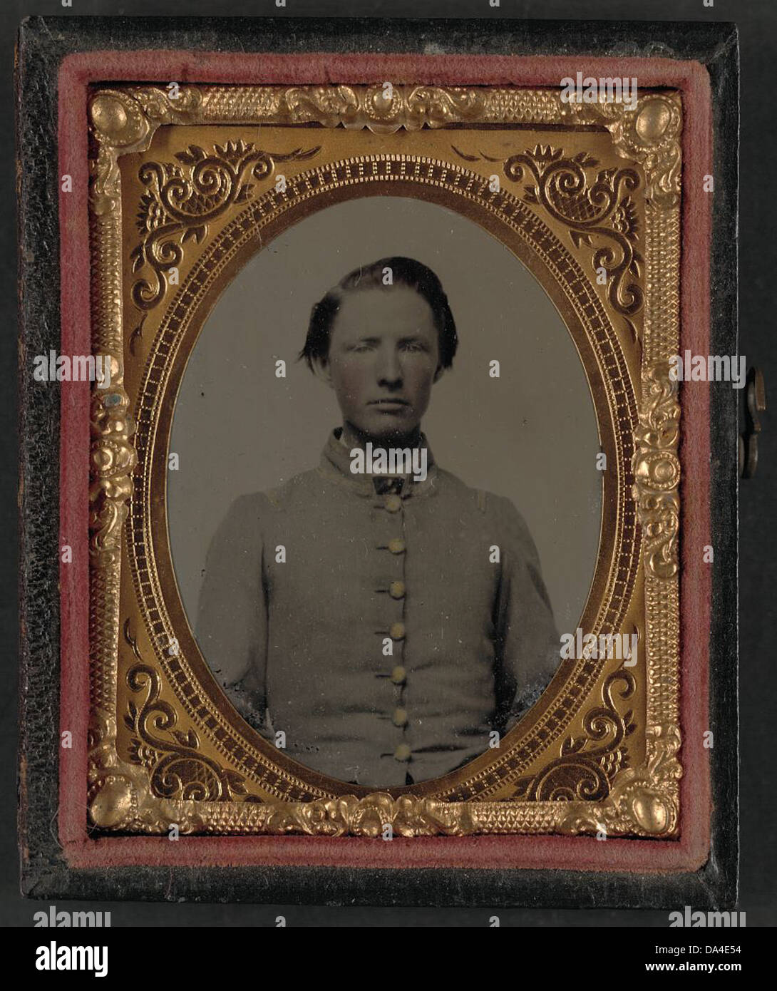  Unidentified Soldier In Confederate Uniform LOC Stock Photo Alamy