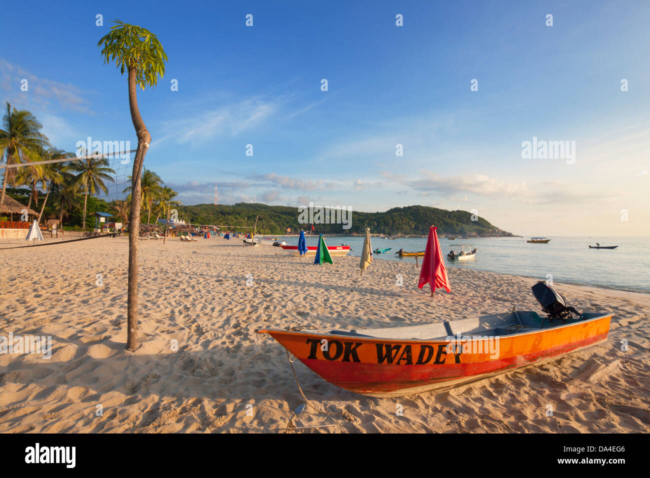 Long Beach, Perhentian Islands, Terengganu, Malaysia Stock Photo