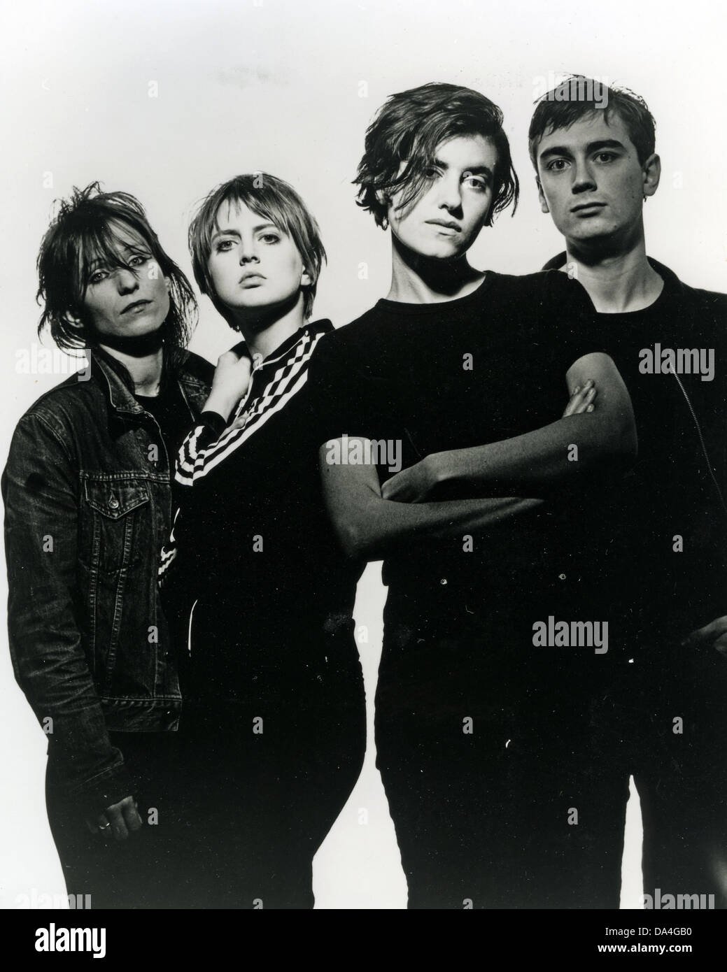 ELASTICA Promotional photo of UK rock group about 1995 Stock Photo - Alamy