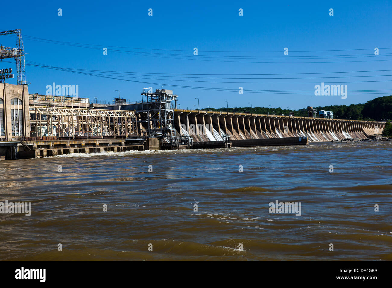 The Conowingo Dam (also known as the Conowingo Hydroelectric Plant) is