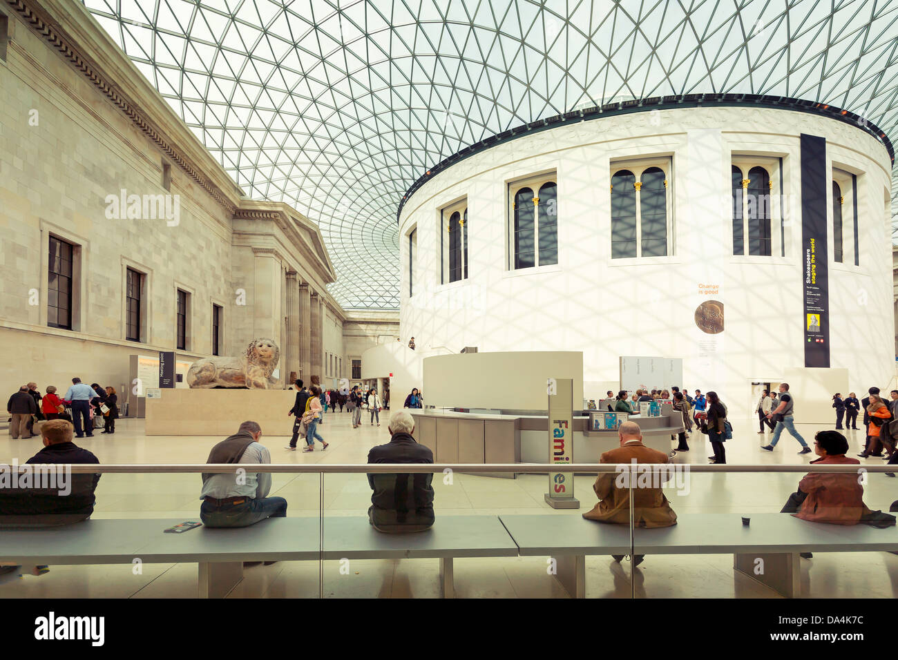 British Museum in London Stock Photo