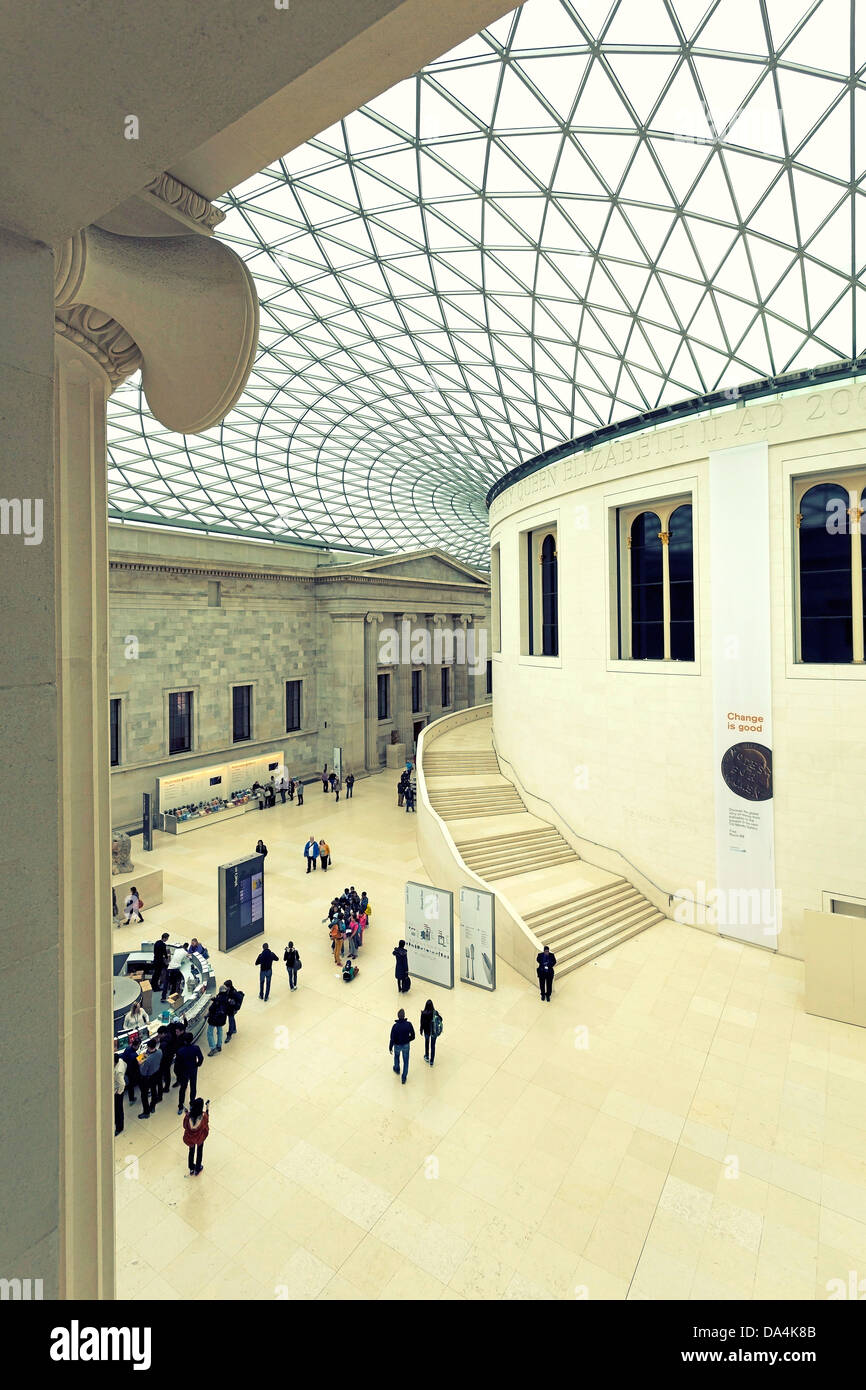 British Museum in London Stock Photo
