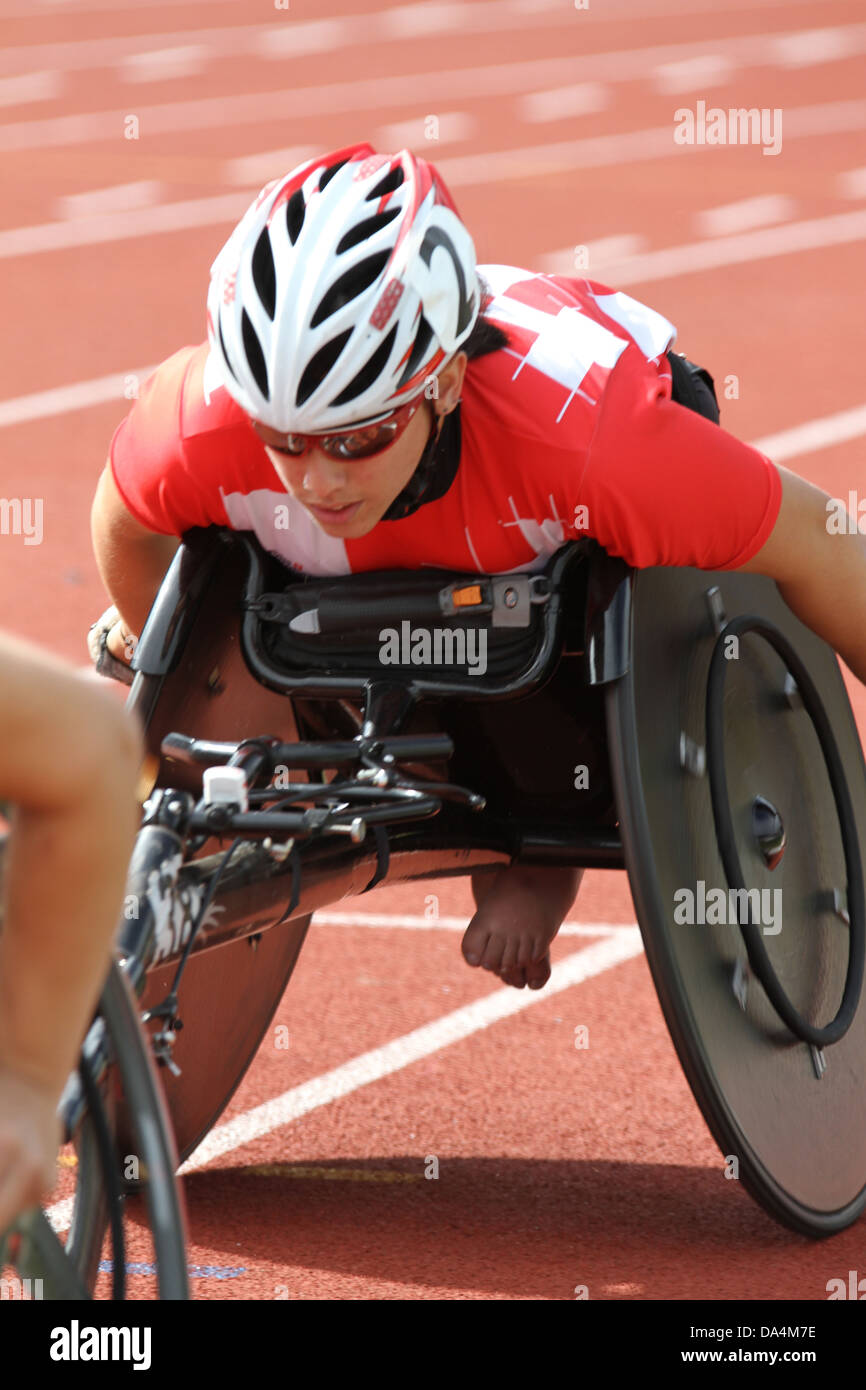 Patricia Keller (Switzerland) in the womens (T53/T53) wheelchair 1500