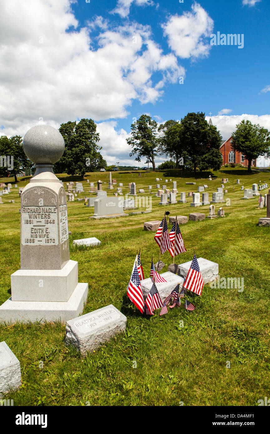 The gravesite of Richard D