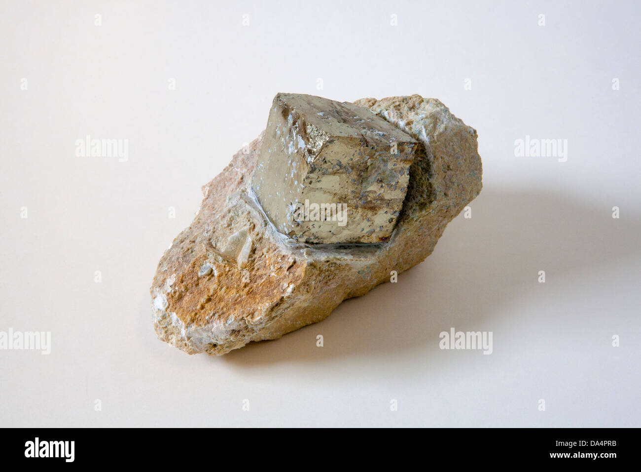 Pyrite The mineral pyrite, or iron pyrite, is an iron sulfide with the