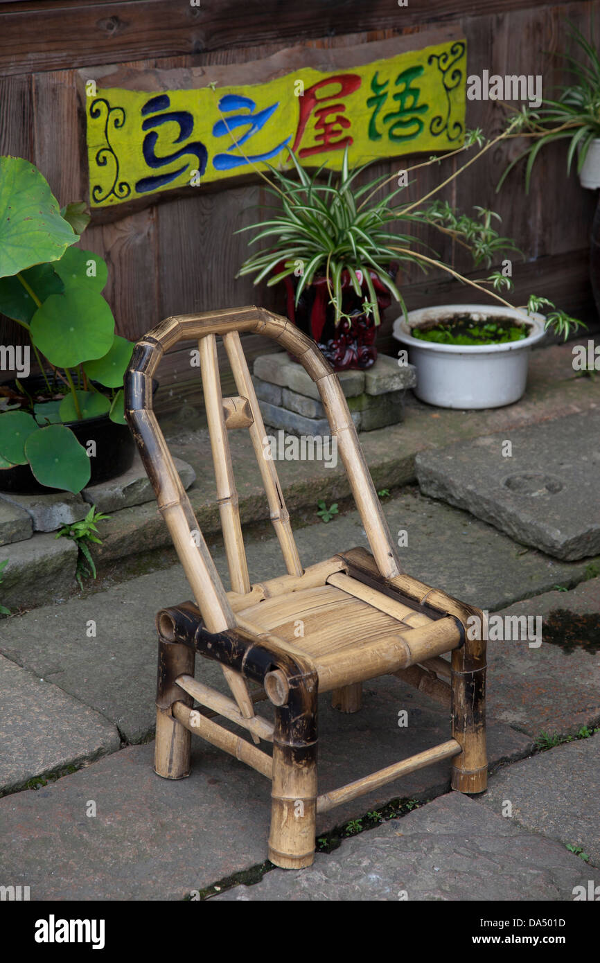 China bamboo chair hi res stock photography and images Alamy