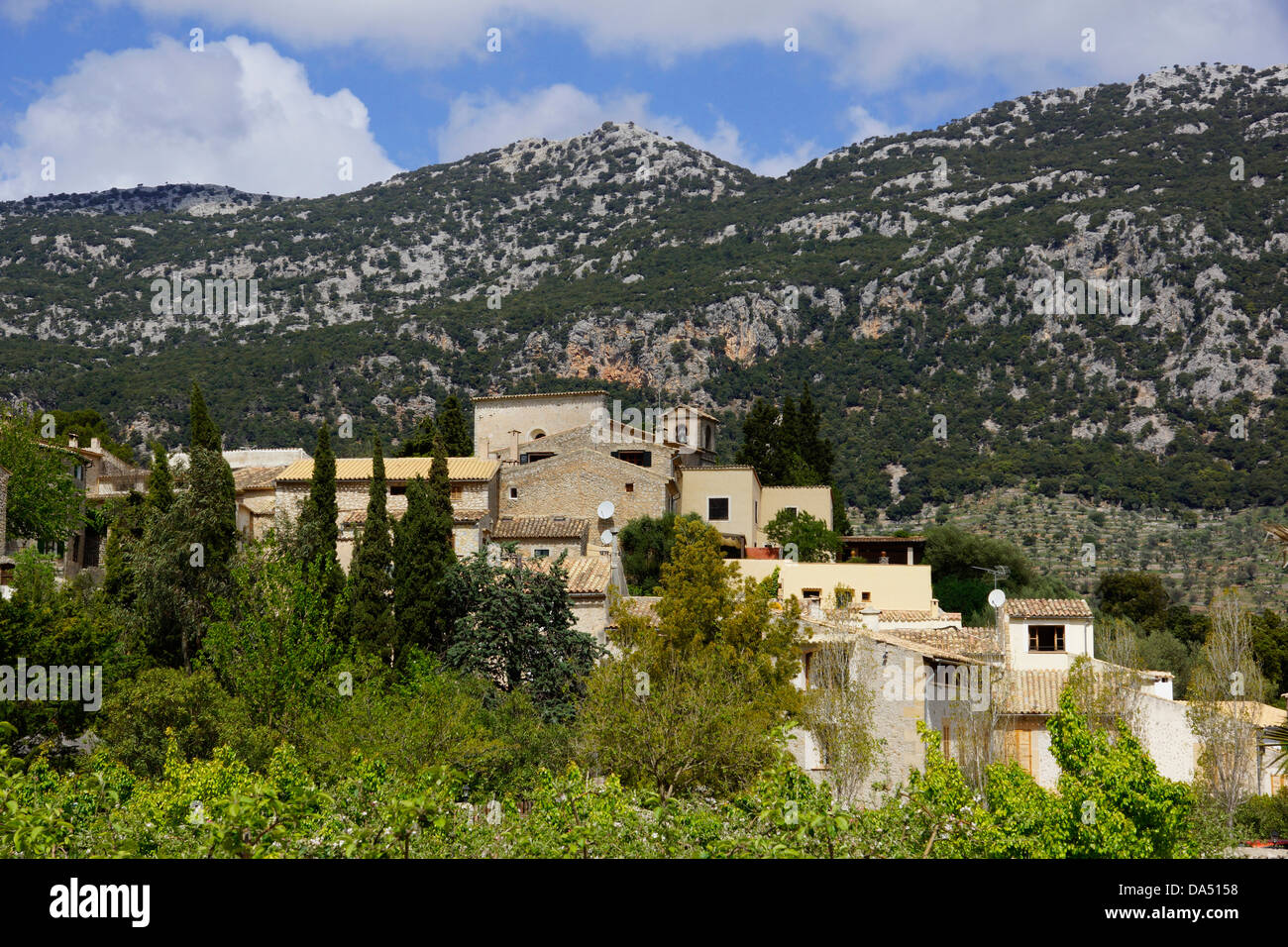 orient, village between bunyola and alaro, mallorca, spain Stock Photo