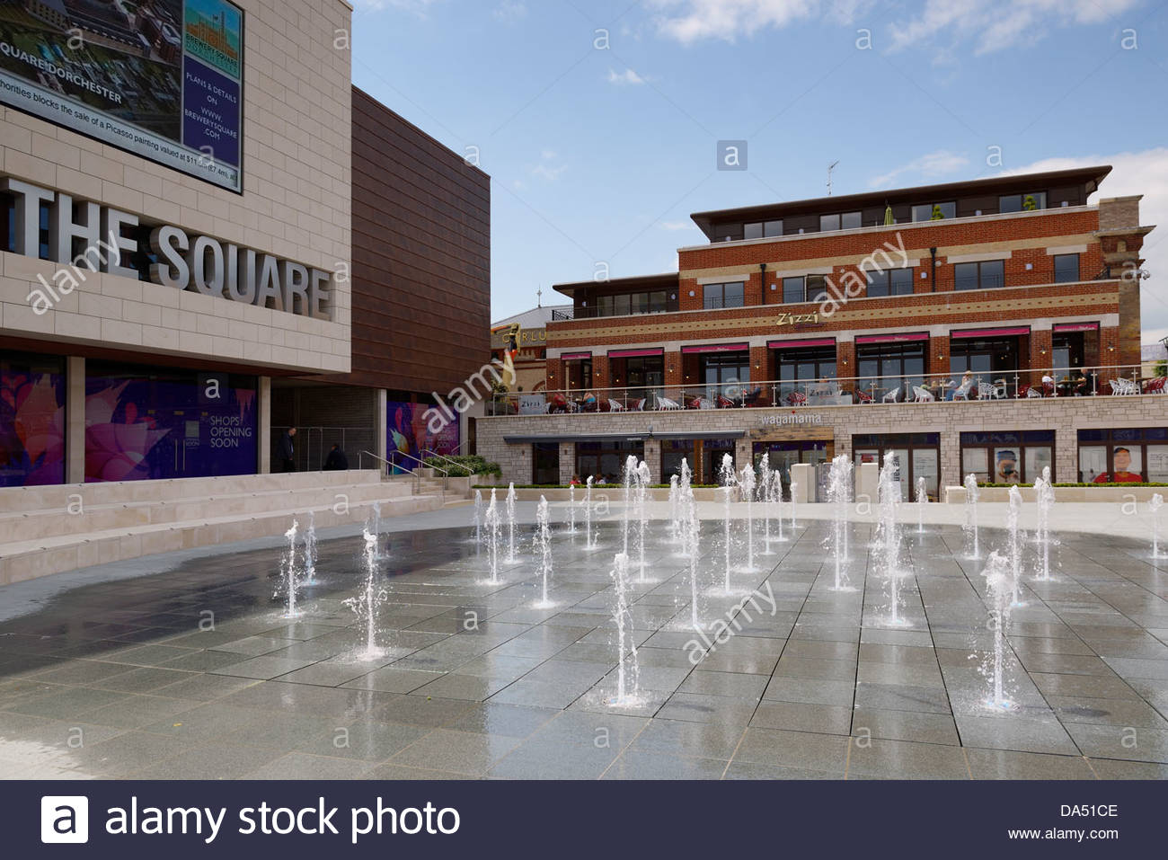 Brewery Square redevelopment, restaurants and cinema, Dorchester Stock