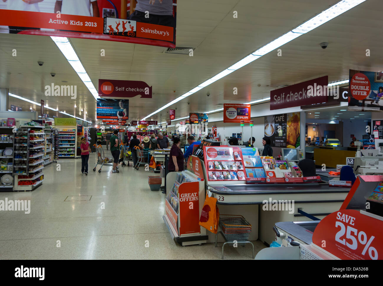 Sainsburys checkout hires stock photography and images Alamy