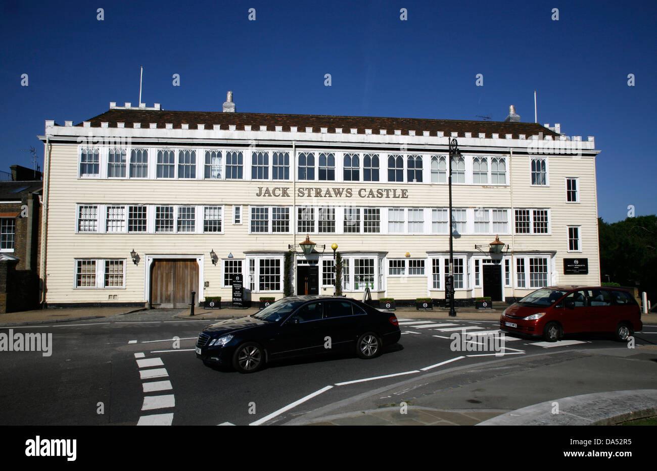 Jack Straw's Castle on North End Way, Hampstead, London, UK Stock Photo