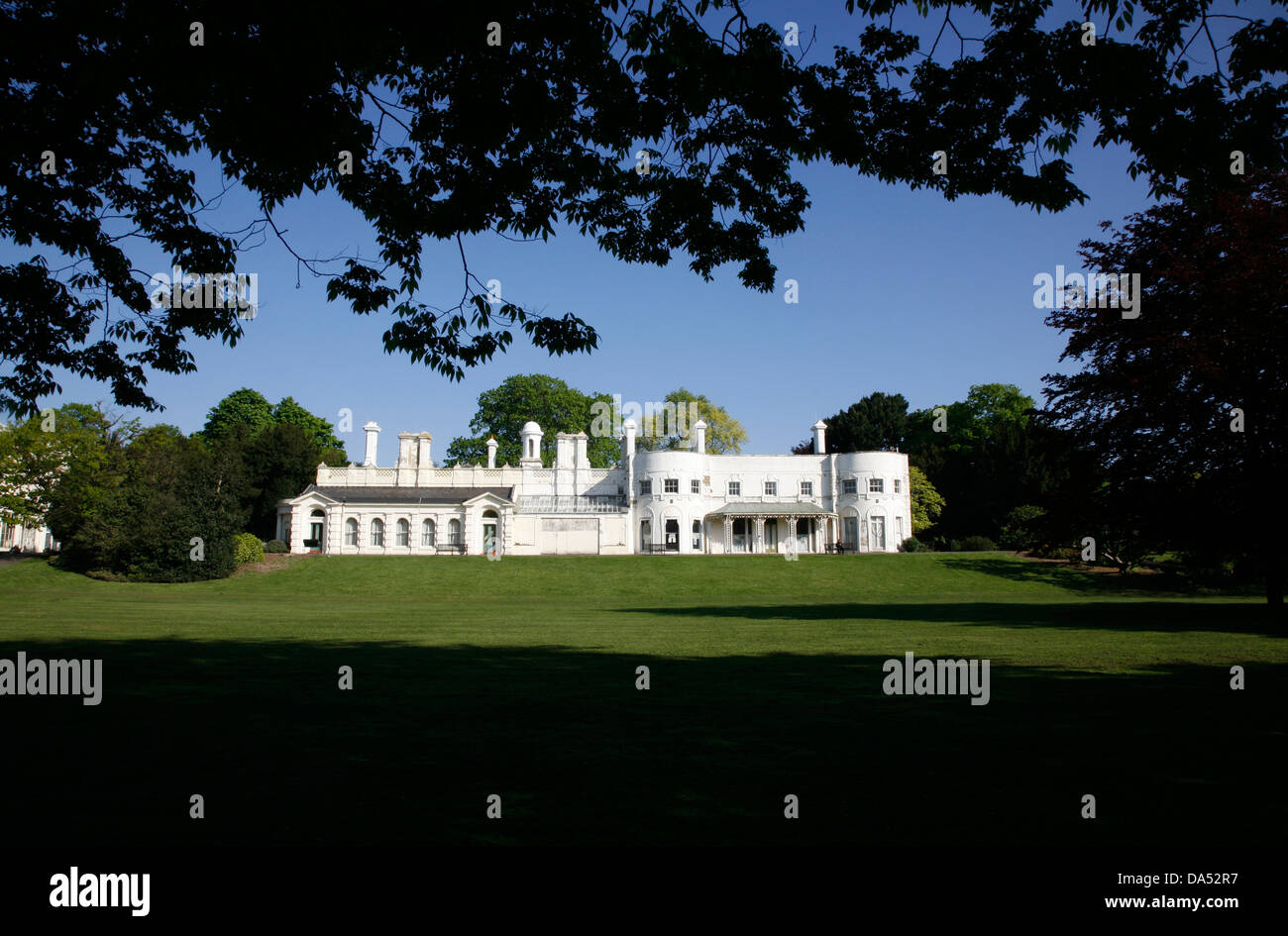 Small Mansion in Gunnersbury Park, Gunnersbury, London, UK Stock Photo