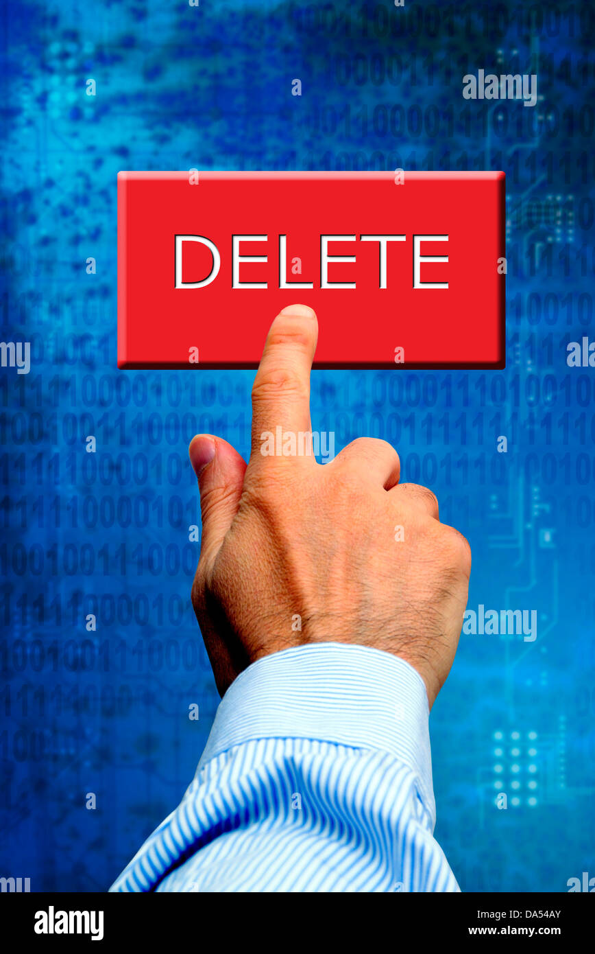 Delete button hires stock photography and images Alamy