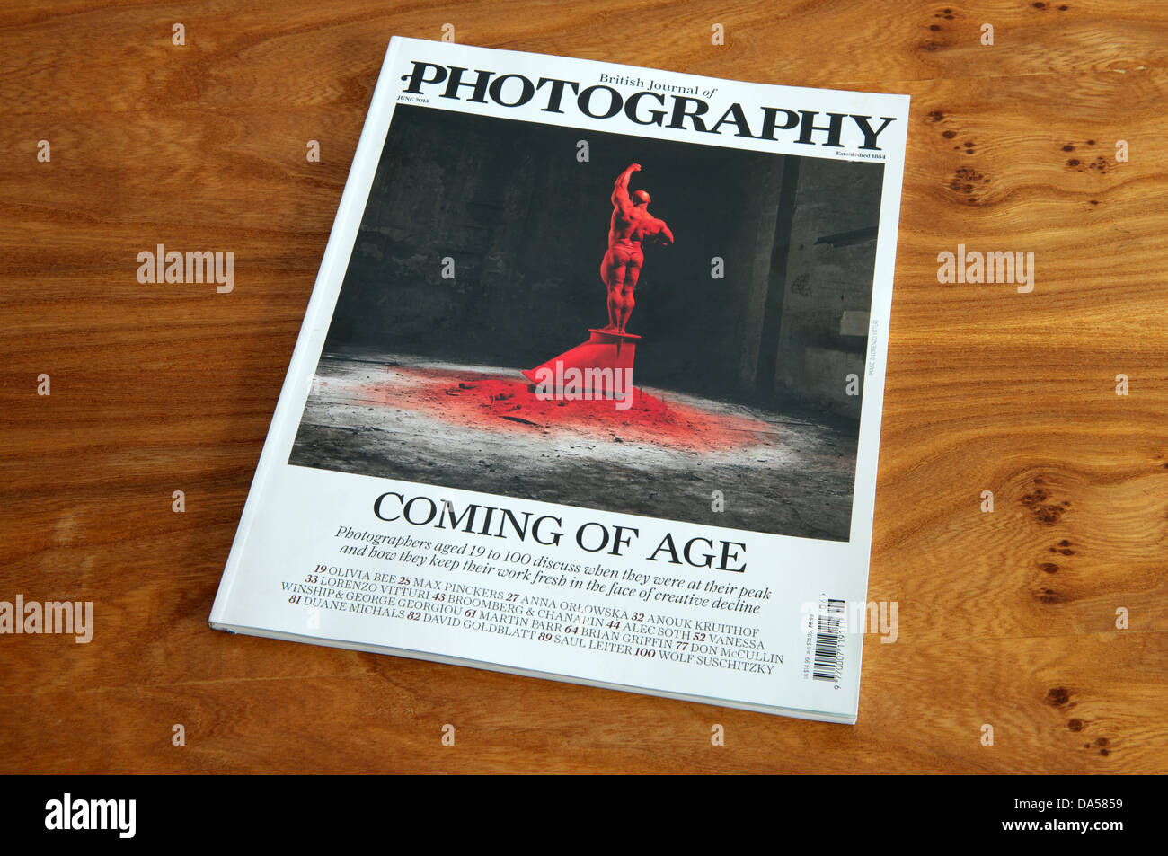 British Journal of Photography magazine (June 2013) Stock Photo