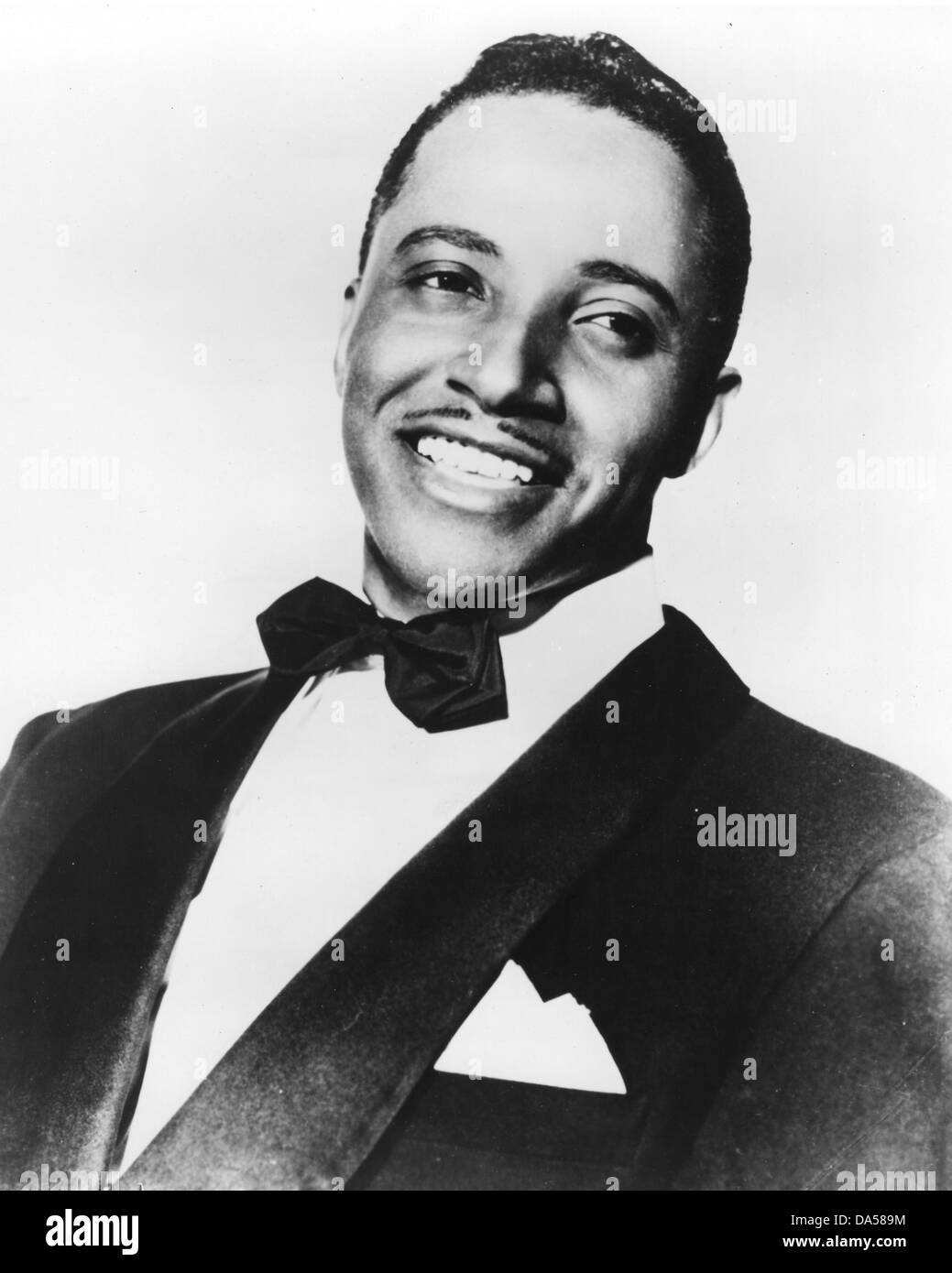 TOMMY EDWARDS (1922-1969)  Promotional photo of American singer song-writer about 1965 Stock Photo