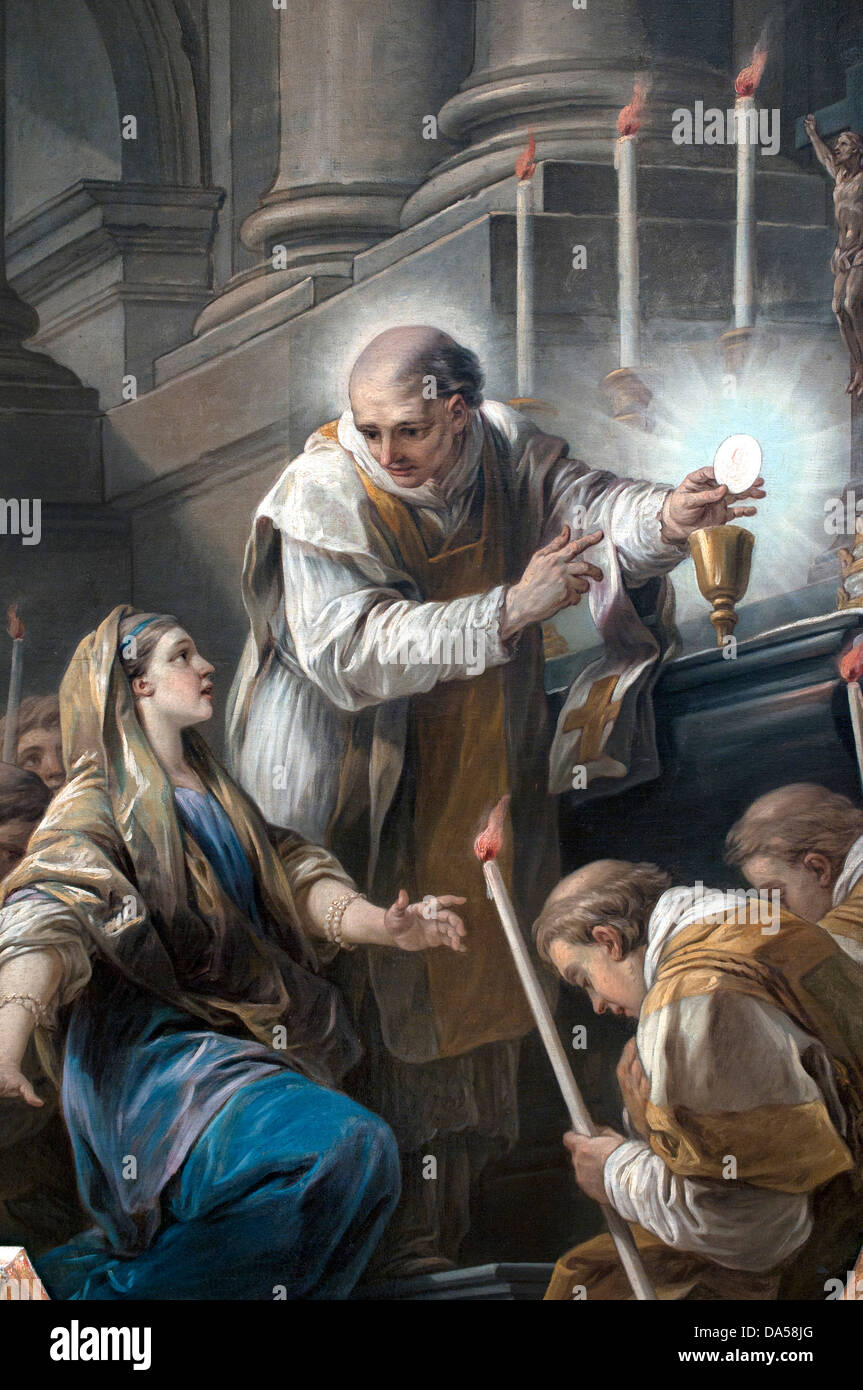 La Messe de saint Gregoire le miracle de l'hostie The Mass of St