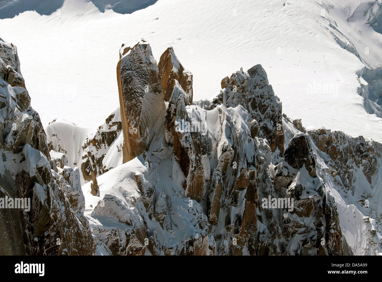 Arete de aiguille du midi hi-res stock photography and images - Alamy