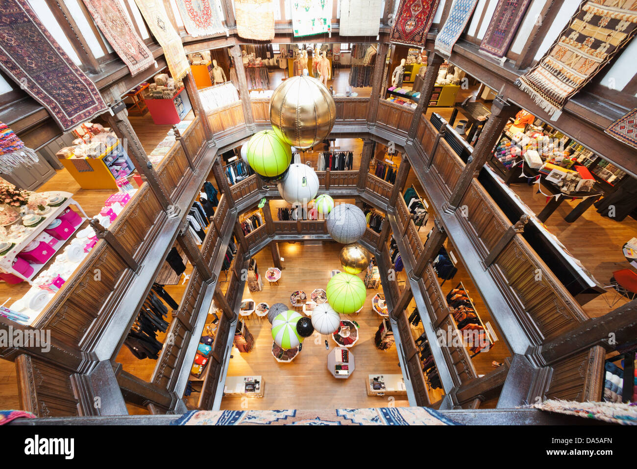 England, London, Oxford Circus, Liberty Department Store Stock Photo
