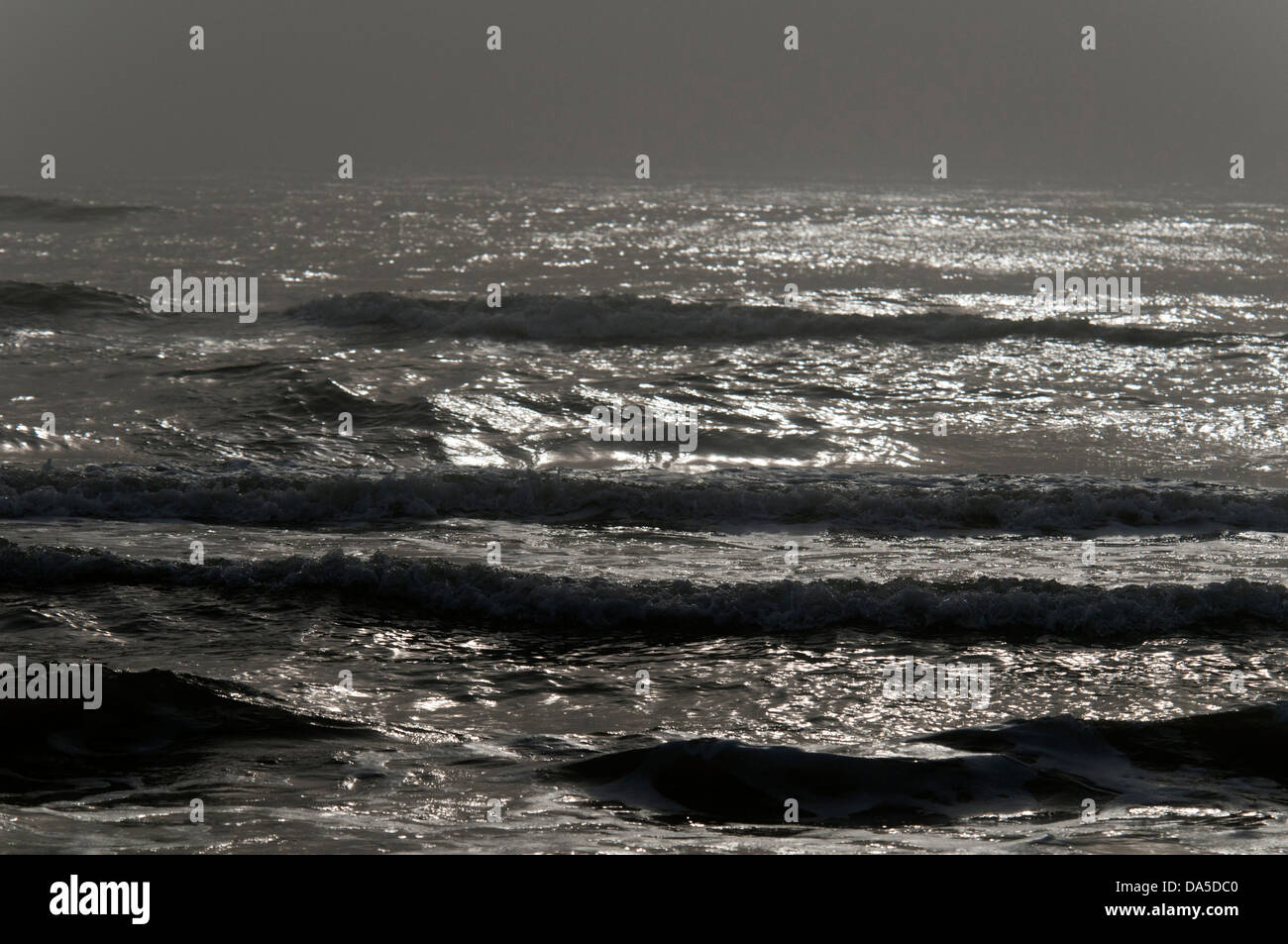 coast, padre island, national, seashore, Texas, USA, United States, America, waves, water, seat, moody Stock Photo