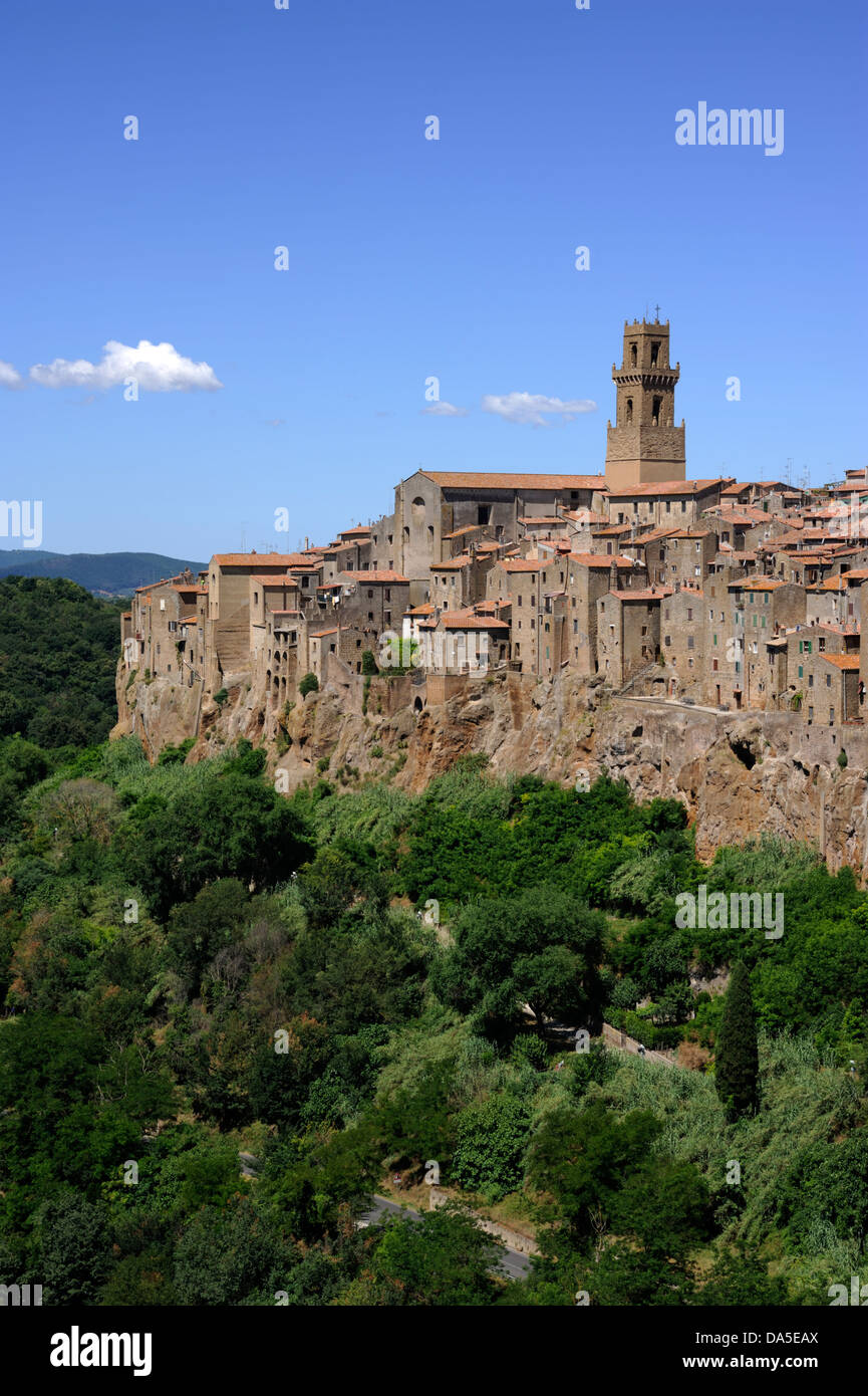 Tuscany italy italian village hi-res stock photography and images - Alamy