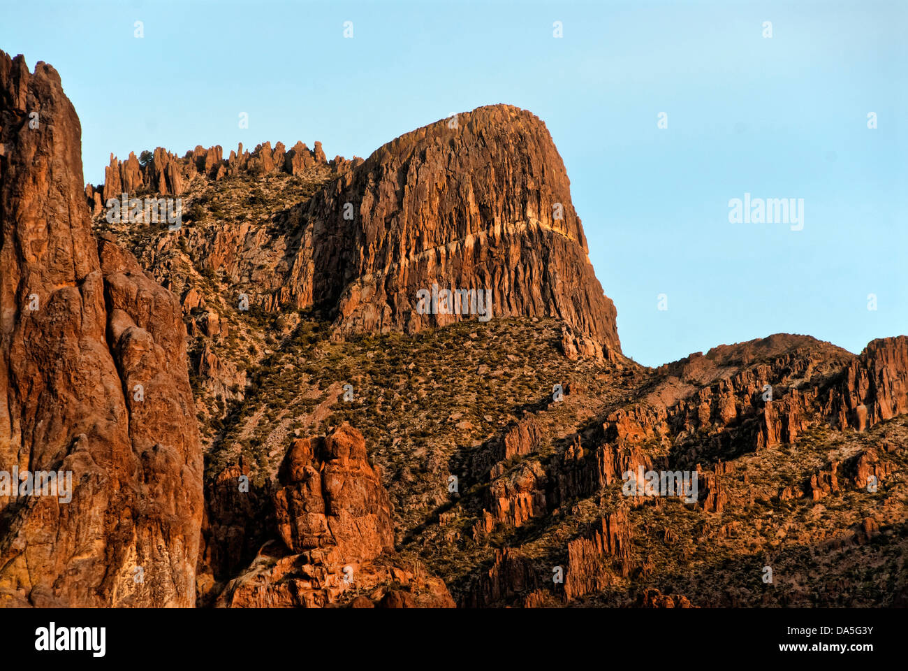 Superstition, state park, Arizona, USA, United States, America, landscape, rocks Stock Photo