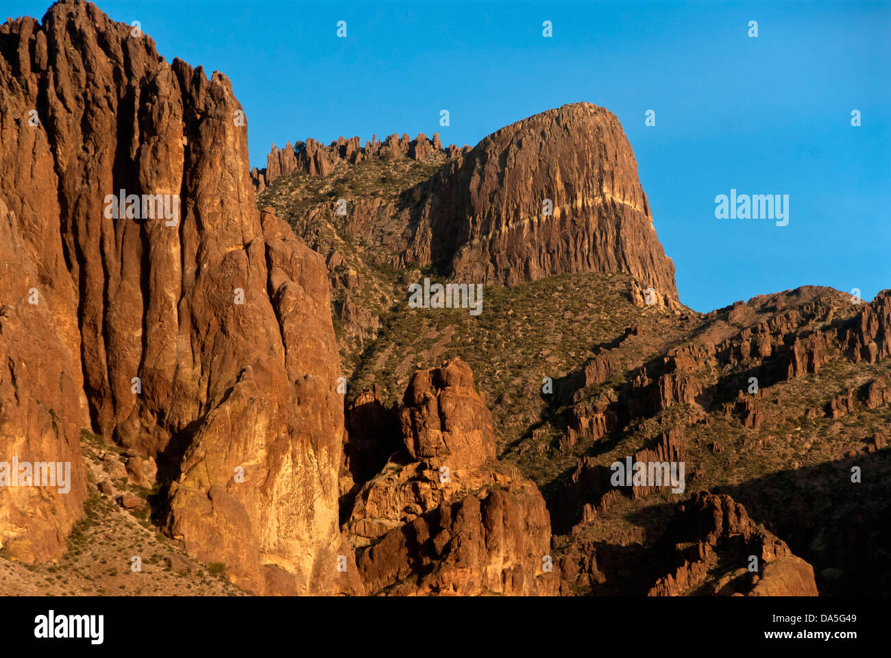 Superstition, state park, Arizona, USA, United States, America, landscape, rocks Stock Photo