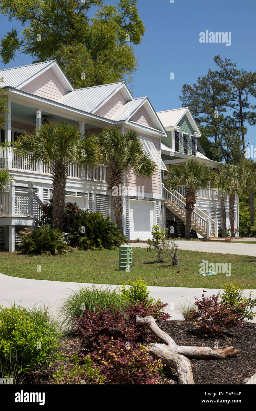 Murrells Inlet Residential Neighborhood, South Carolina, USA Stock