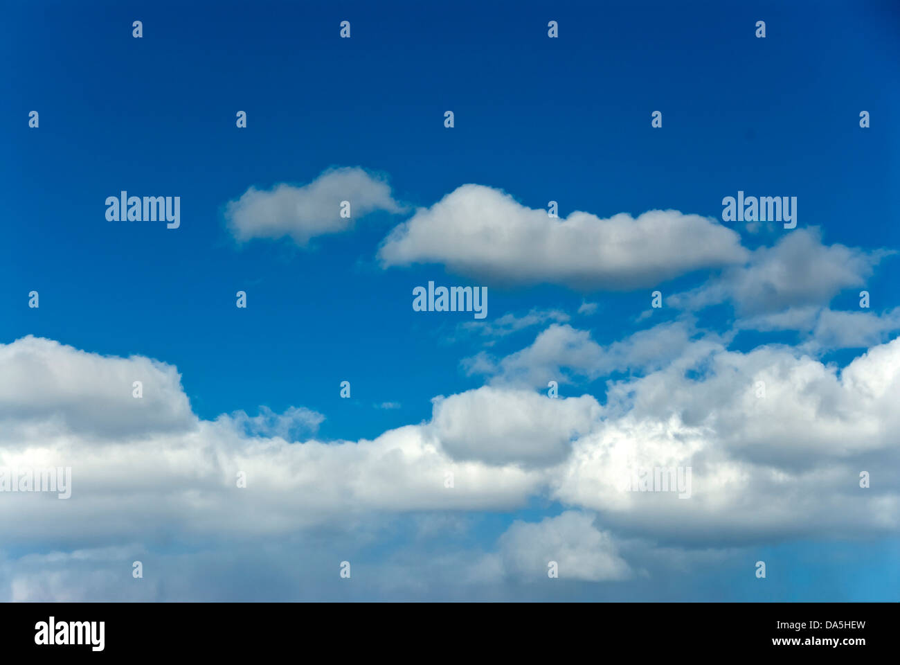 clouds, sky, blue, white Stock Photo