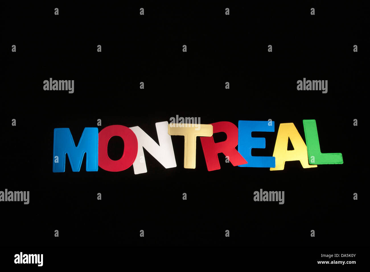 MONTREAL QUEBEC CANADA SIGN Stock Photo Alamy