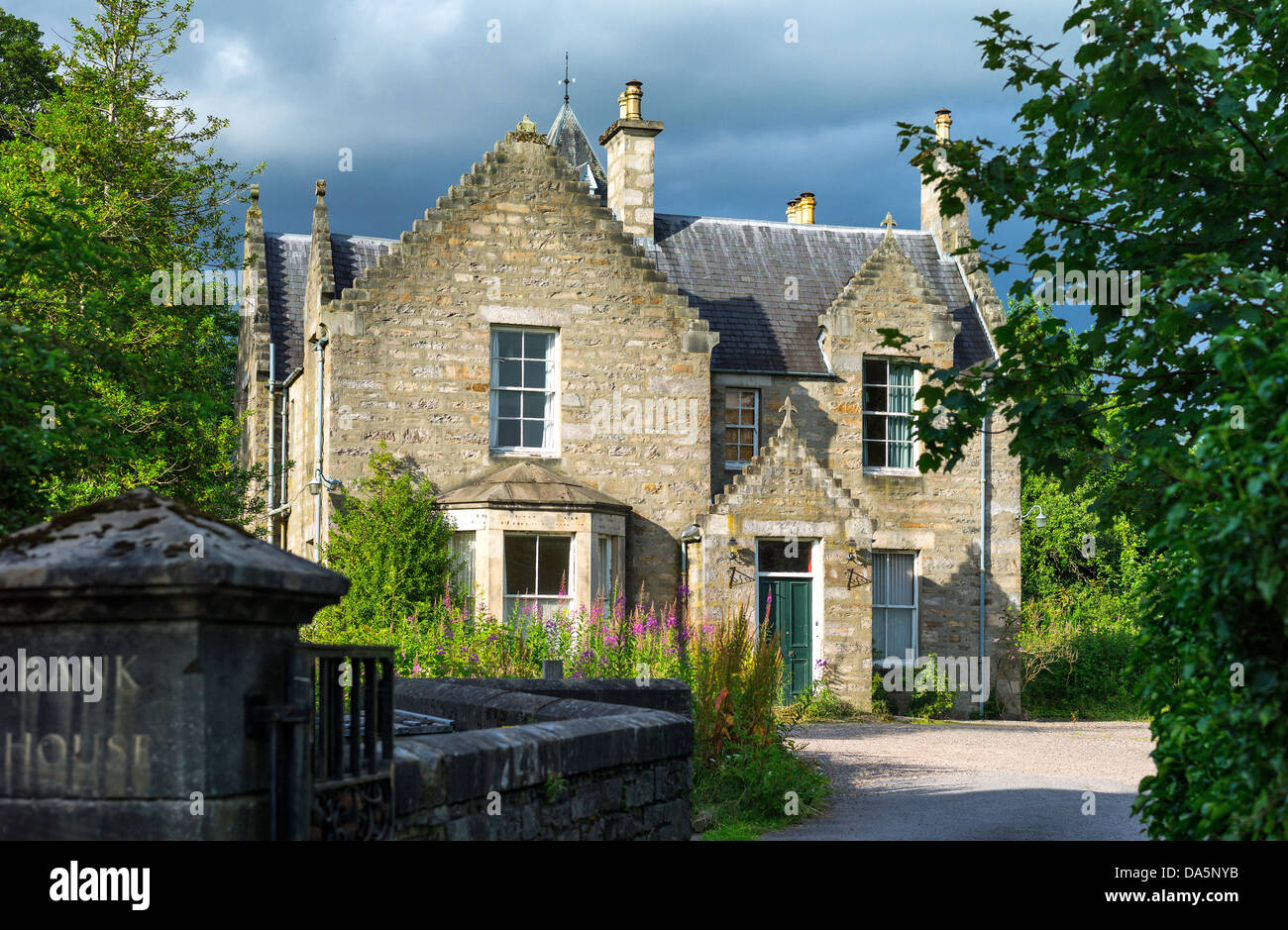 Europe Great Britain, Scotland, Highlands, Pitlochry, the Bank House Stock Photo