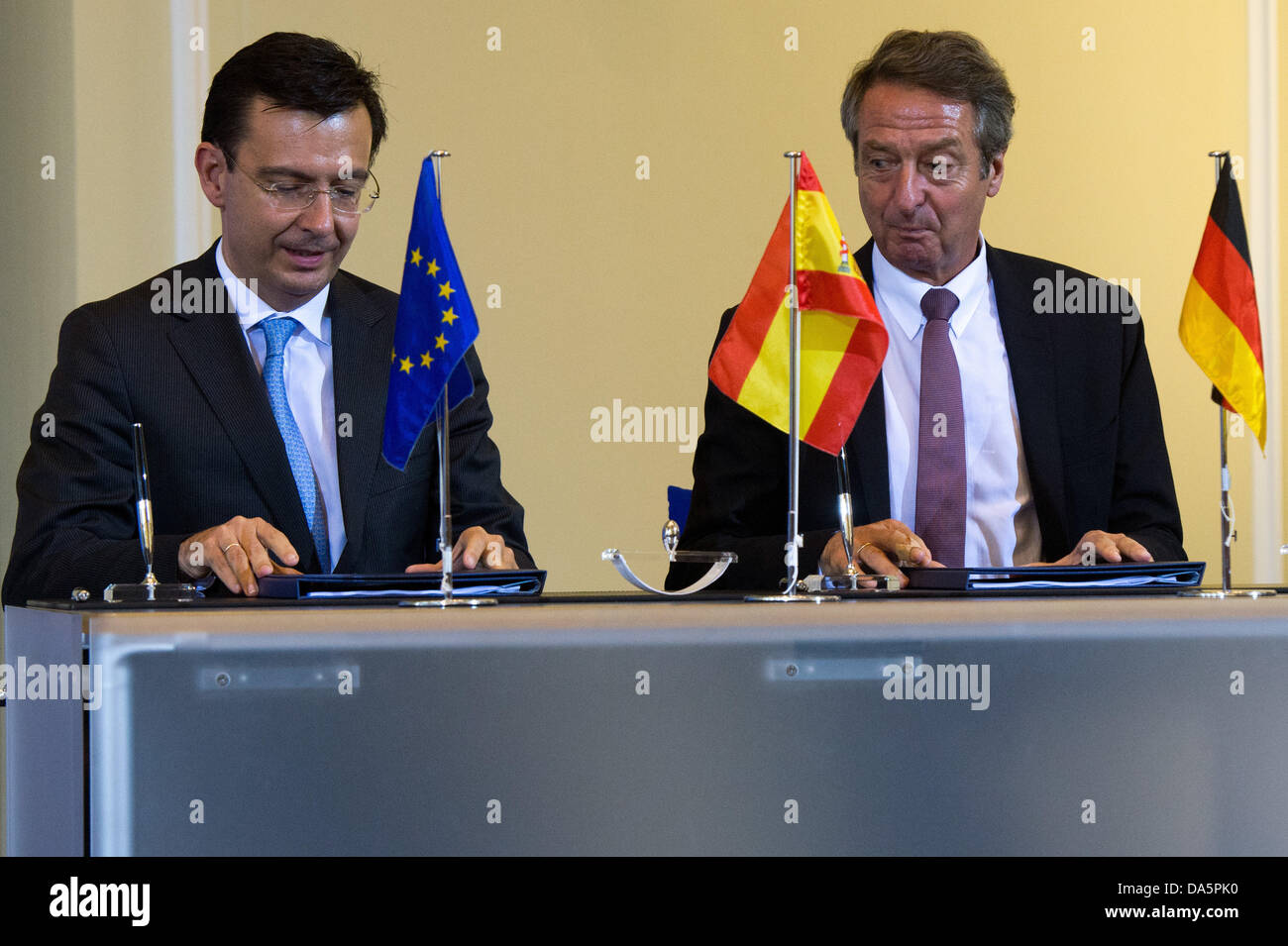 Roman Escolano L Chairman Of The Spanish Bank Instituto De