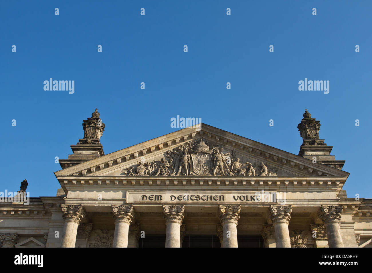 German Reichstag Stock Photo